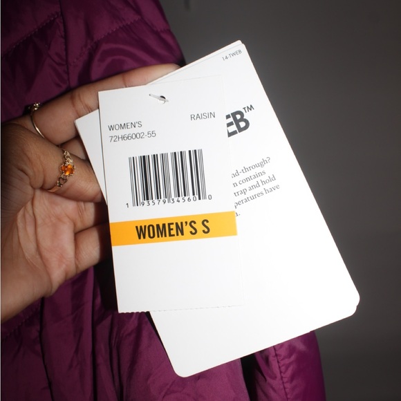 Spyder Women's Purple Puffer Jacket - Picture 6 of 7
